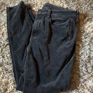 Corduroy American Eagle Mom jeans